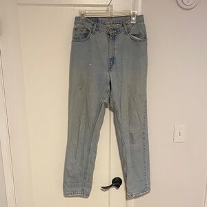 Levi's Light Blue Straight Leg Jeans
